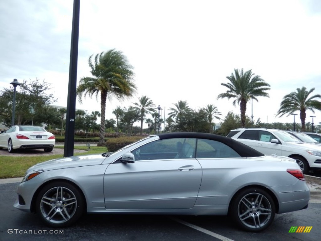 Iridium Silver Metallic 2014 Mercedes-Benz E 350 Cabriolet Exterior Photo #87525954