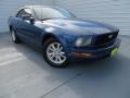 2007 Vista Blue Metallic Ford Mustang V6 Premium Convertible  photo #2