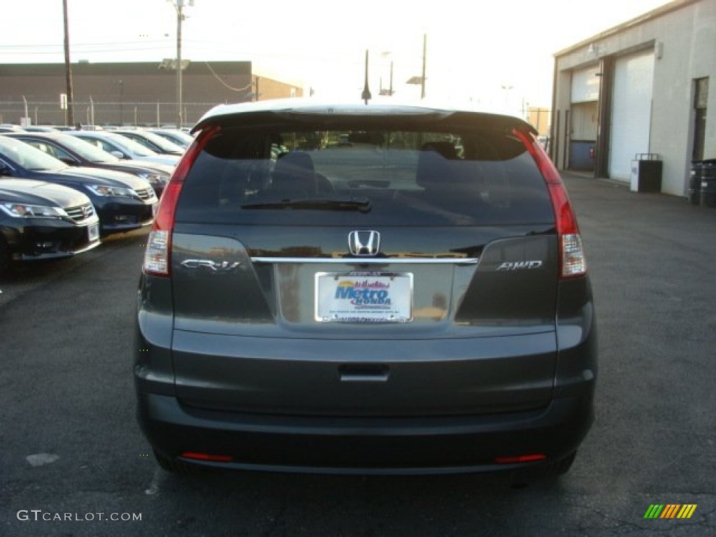 2012 CR-V EX 4WD - Polished Metal Metallic / Gray photo #5