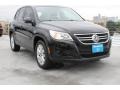 Deep Black Metallic 2010 Volkswagen Tiguan S