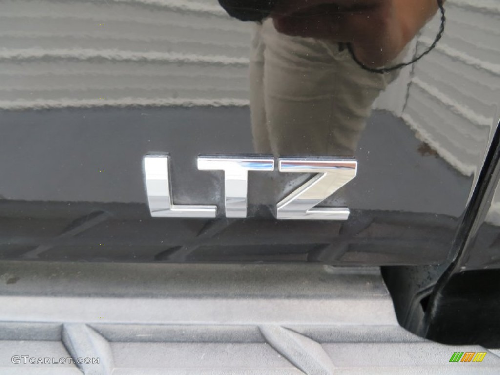 2007 Silverado 1500 LTZ Crew Cab - Black / Light Titanium/Dark Titanium Gray photo #19