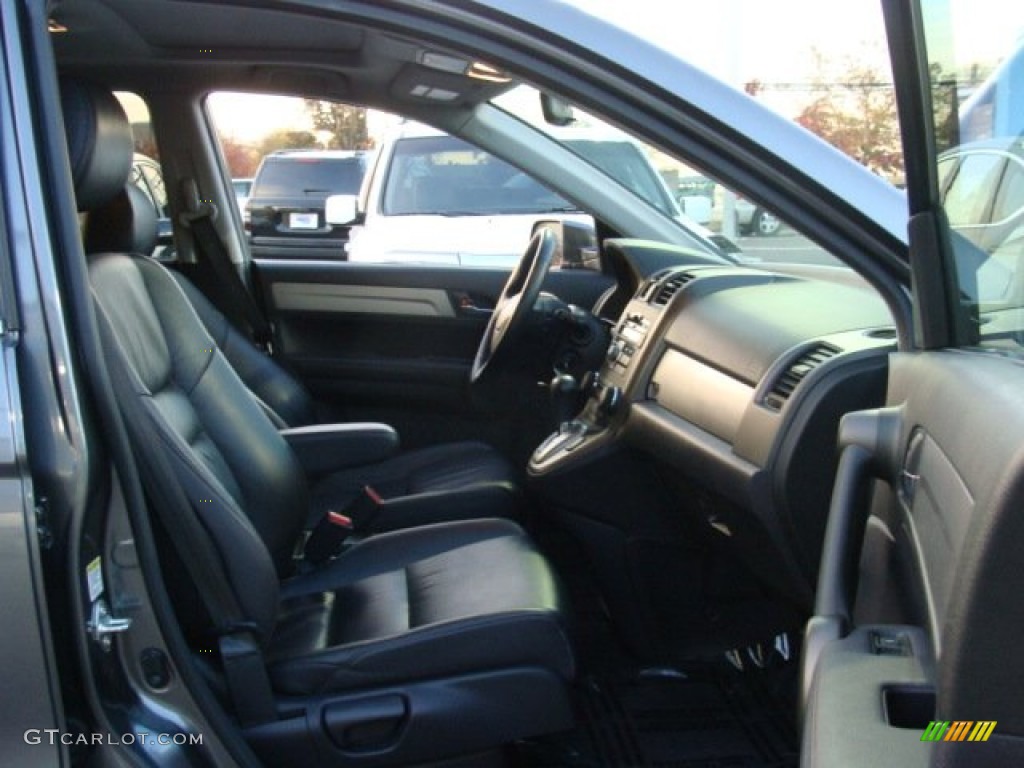 2011 CR-V EX-L 4WD - Polished Metal Metallic / Black photo #9
