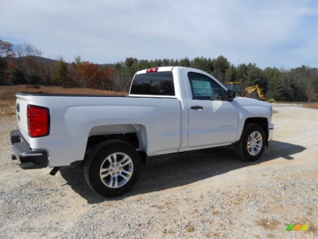 Summit White 2014 Chevrolet Silverado 1500 LT Regular Cab Exterior Photo #87528116