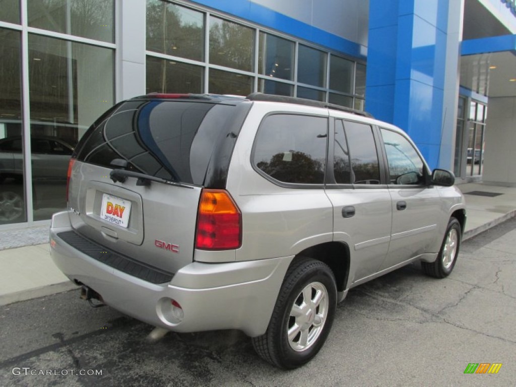 2007 Envoy SLE 4x4 - Silver Mist Metallic / Light Gray photo #4