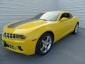 Rally Yellow - Camaro LT Coupe Photo No. 8