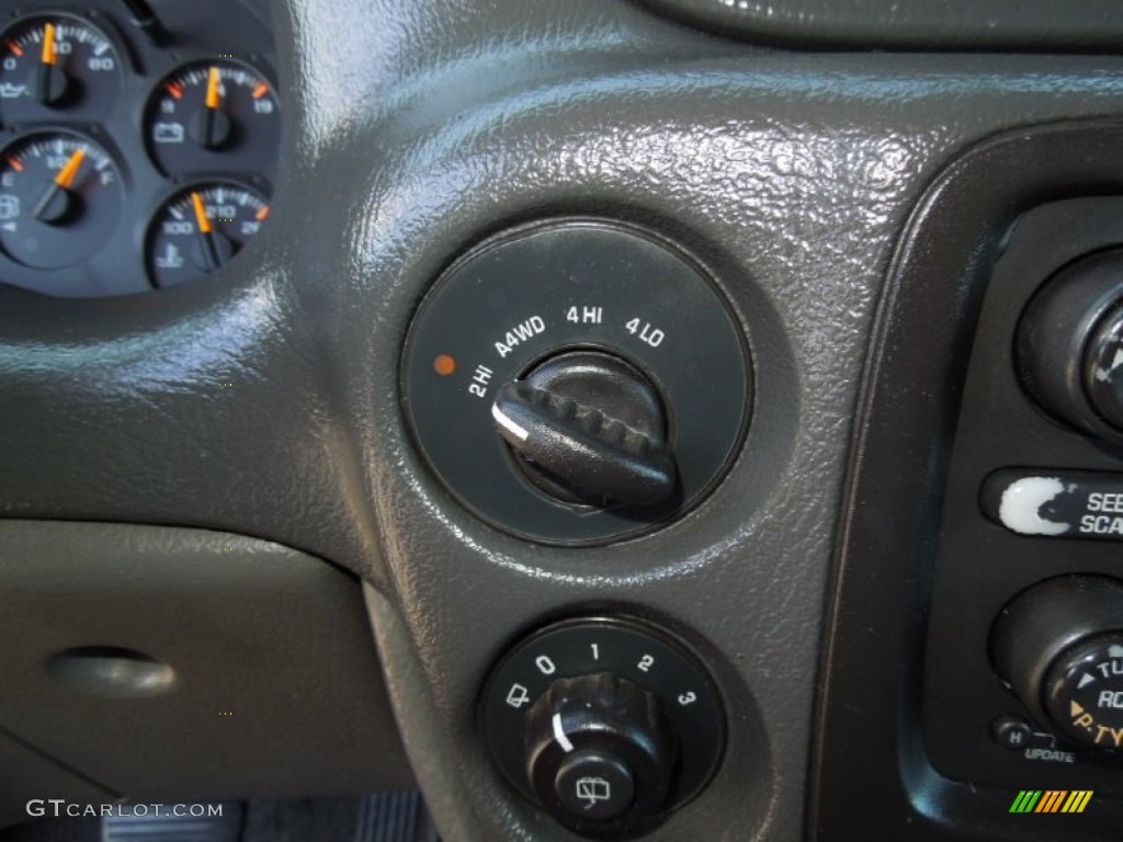 2002 TrailBlazer LS 4x4 - Light Pewter Metallic / Medium Oak photo #13