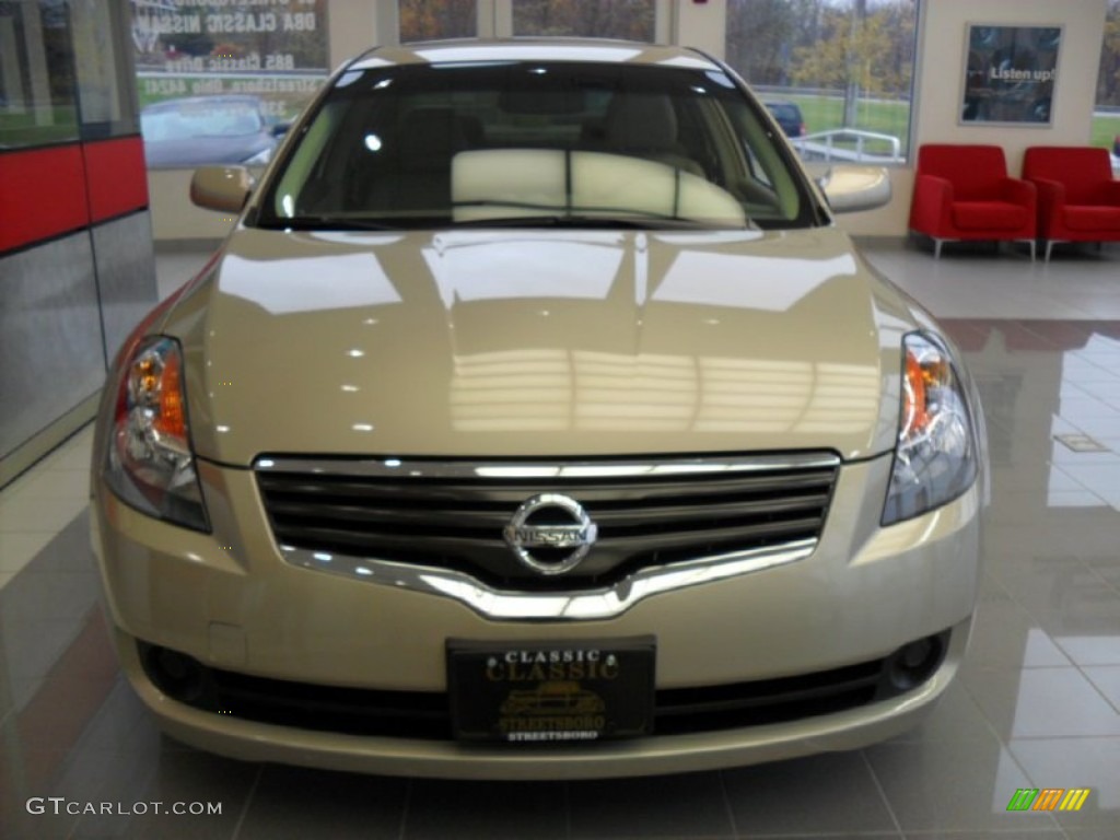 2009 Altima 2.5 SL - Sonoran Sand Metallic / Blond photo #11