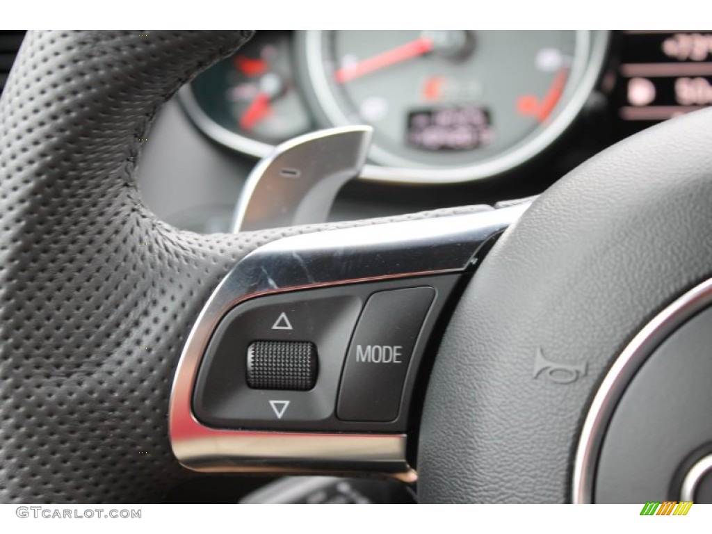 2014 R8 Coupe V8 - Phantom Black Pearl / Black photo #17