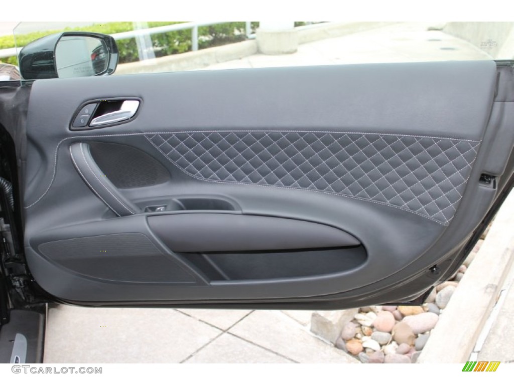 2014 Audi R8 Coupe V8 Black Door Panel Photo #87532793