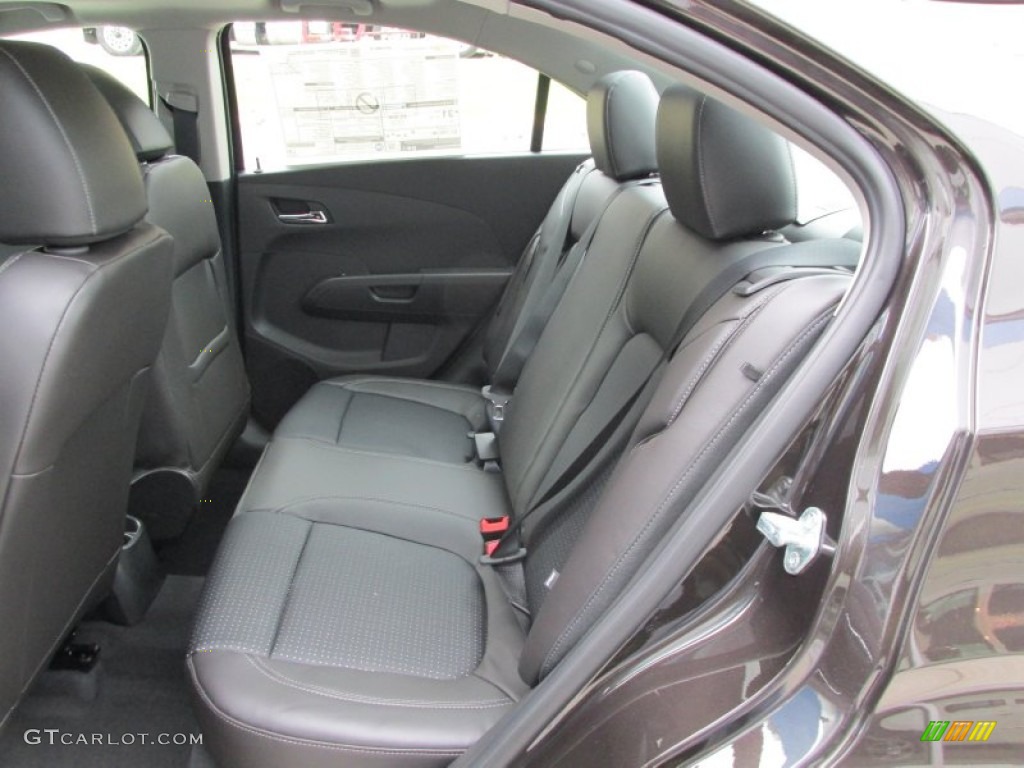 2014 Chevrolet Sonic LTZ Sedan Rear Seat Photo #87533219