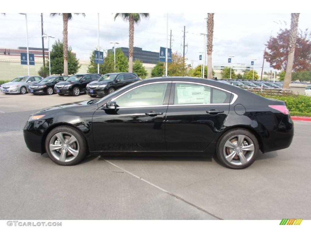 Crystal Black Pearl 2014 Acura TL Advance Exterior Photo #87533612