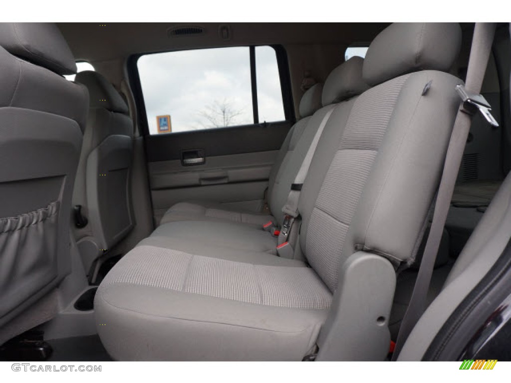 2007 Durango SLT 4x4 - Brilliant Black / Khaki Two-Tone photo #7