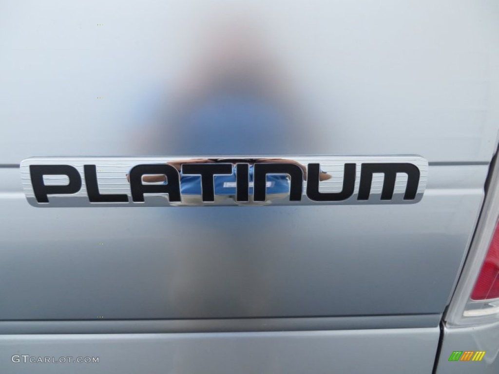 2013 F150 Platinum SuperCrew 4x4 - Ingot Silver Metallic / Black photo #19