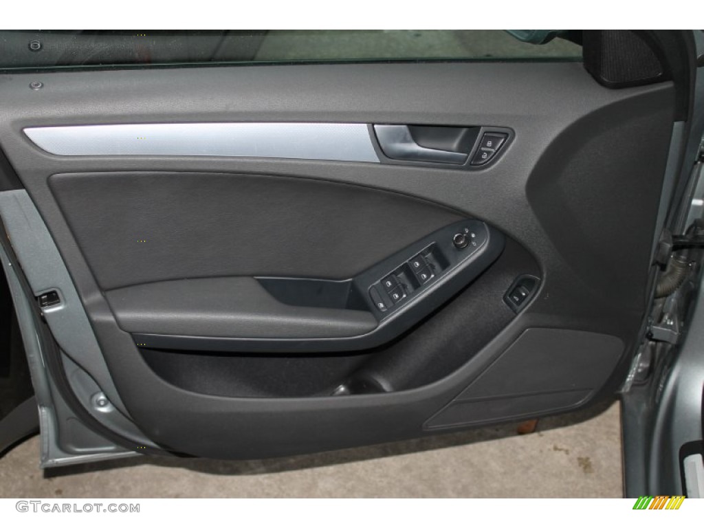 2012 A4 2.0T Sedan - Monsoon Gray Metallic / Black photo #12