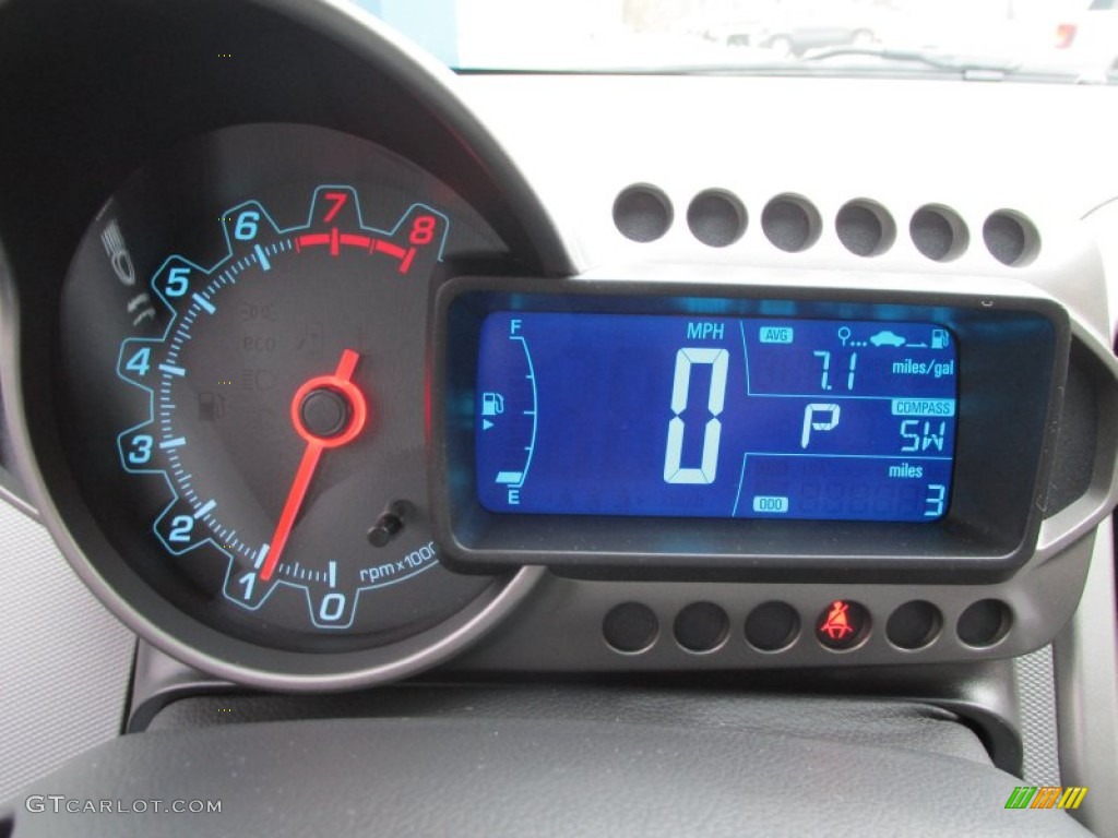 2014 Chevrolet Sonic LT Sedan Gauges Photo #87533904