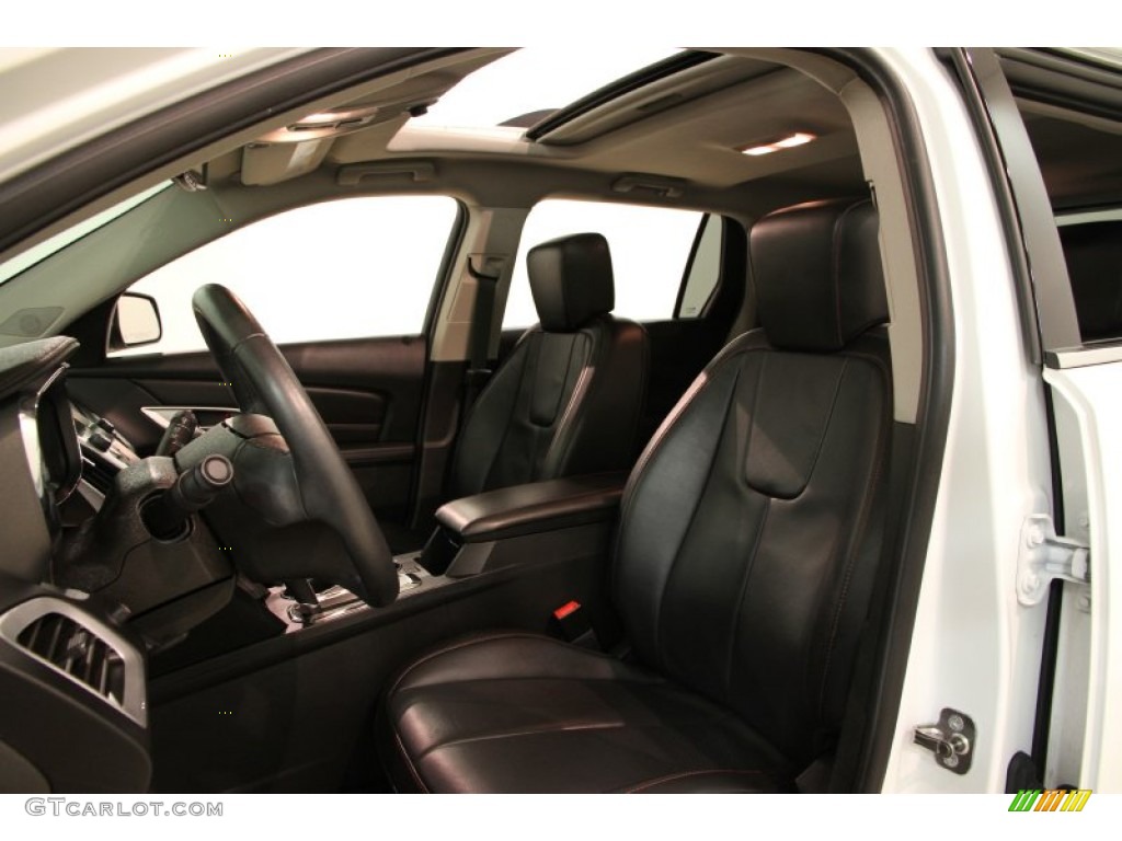 2011 Terrain SLT AWD - Olympic White / Jet Black photo #5