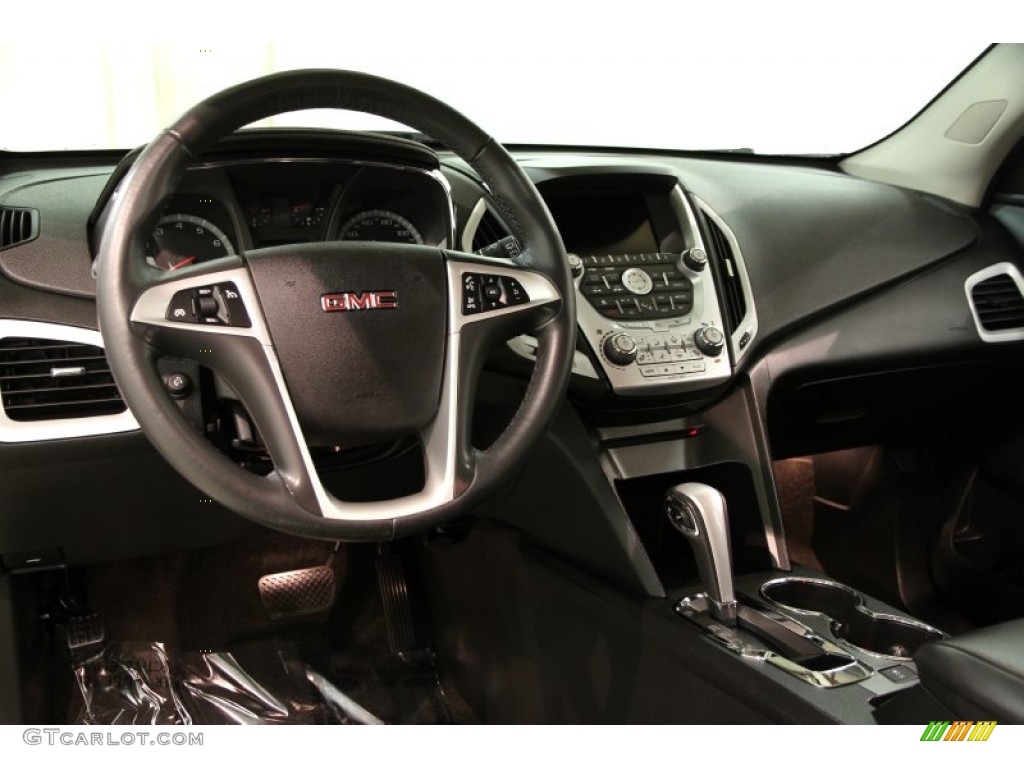 2011 Terrain SLT AWD - Olympic White / Jet Black photo #6