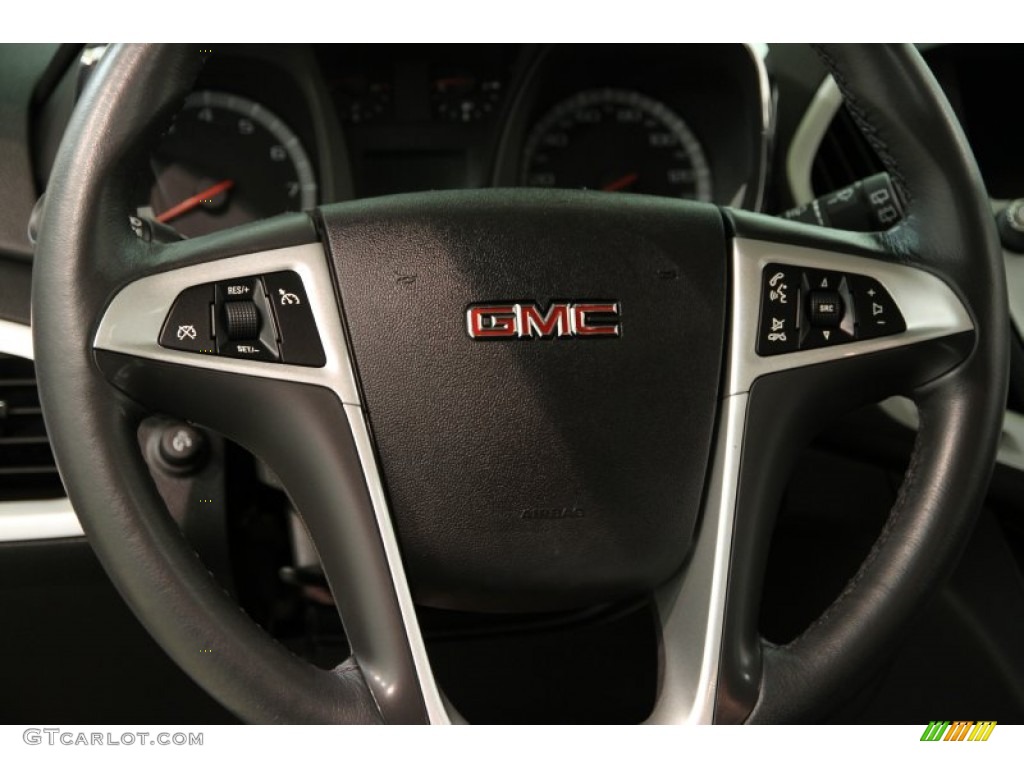 2011 Terrain SLT AWD - Olympic White / Jet Black photo #7