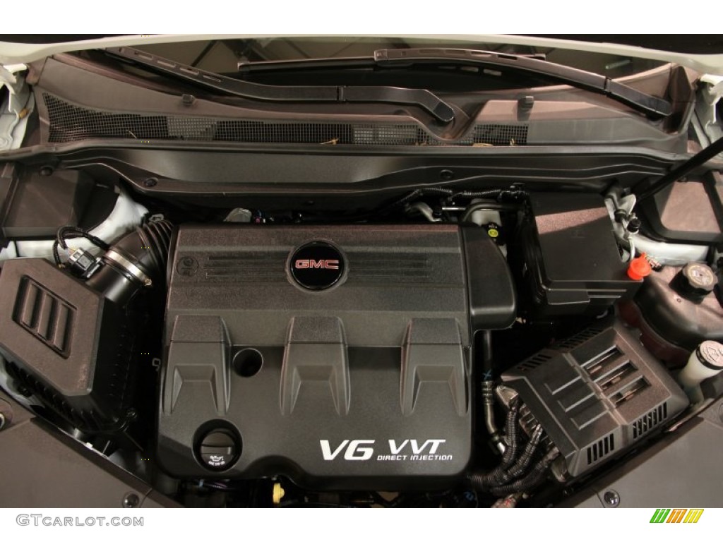 2011 Terrain SLT AWD - Olympic White / Jet Black photo #23