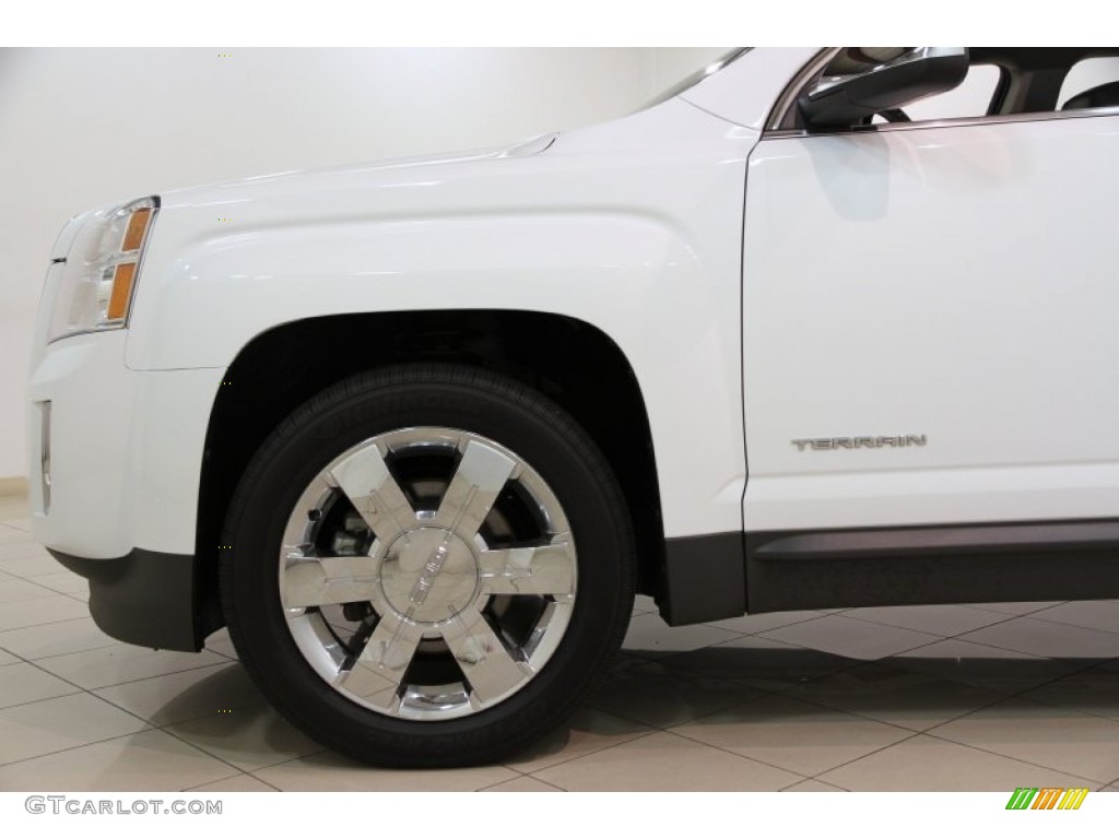 2011 Terrain SLT AWD - Olympic White / Jet Black photo #24