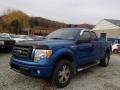 2009 Blue Flame Metallic Ford F150 STX SuperCab 4x4  photo #1