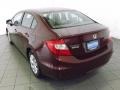 Crimson Pearl - Civic LX Sedan Photo No. 7