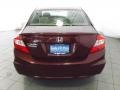 Crimson Pearl - Civic LX Sedan Photo No. 8