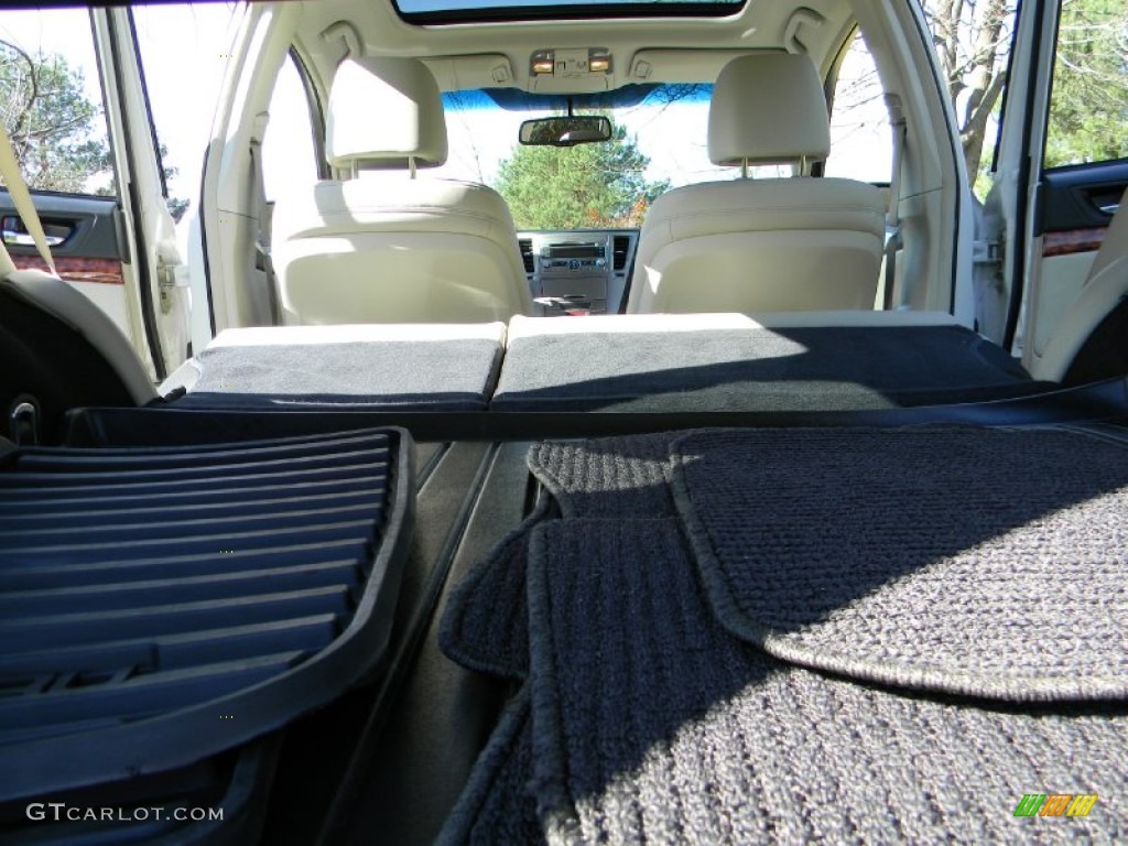 2010 Outback 3.6R Limited Wagon - Satin White Pearl / Warm Ivory photo #29