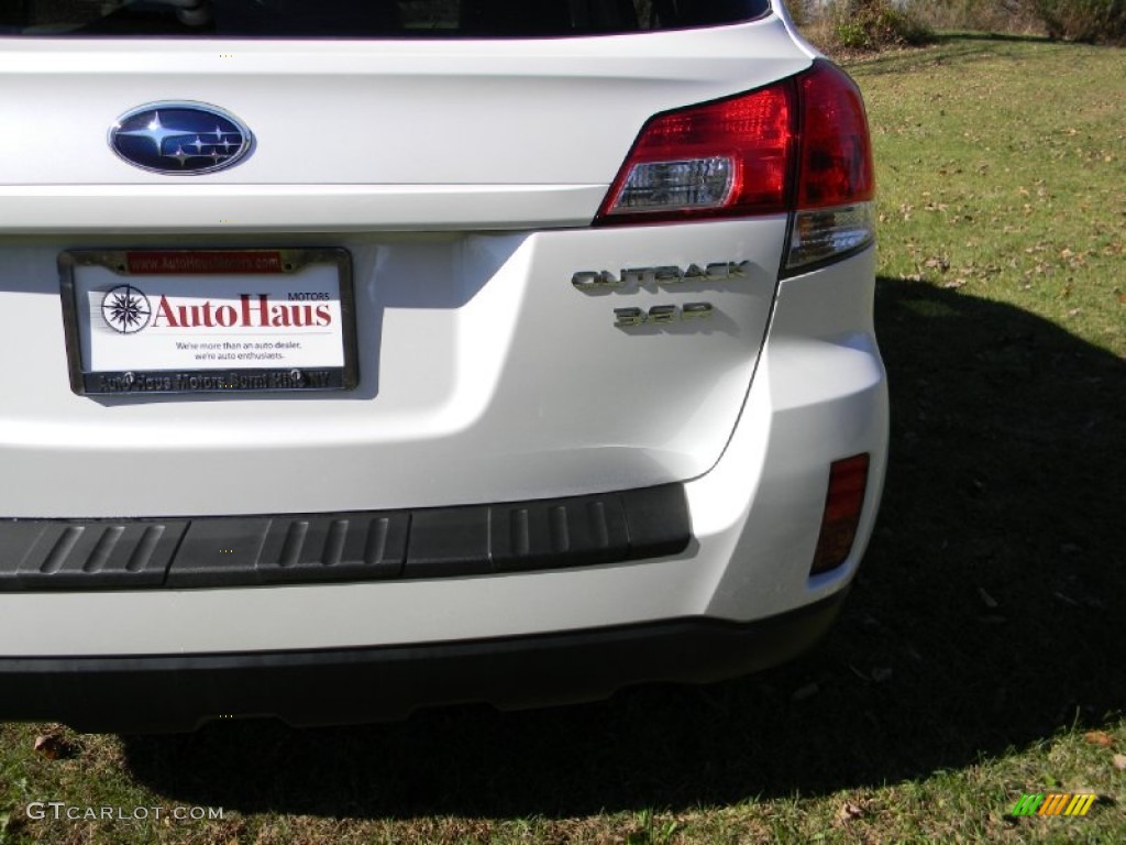 2010 Outback 3.6R Limited Wagon - Satin White Pearl / Warm Ivory photo #38