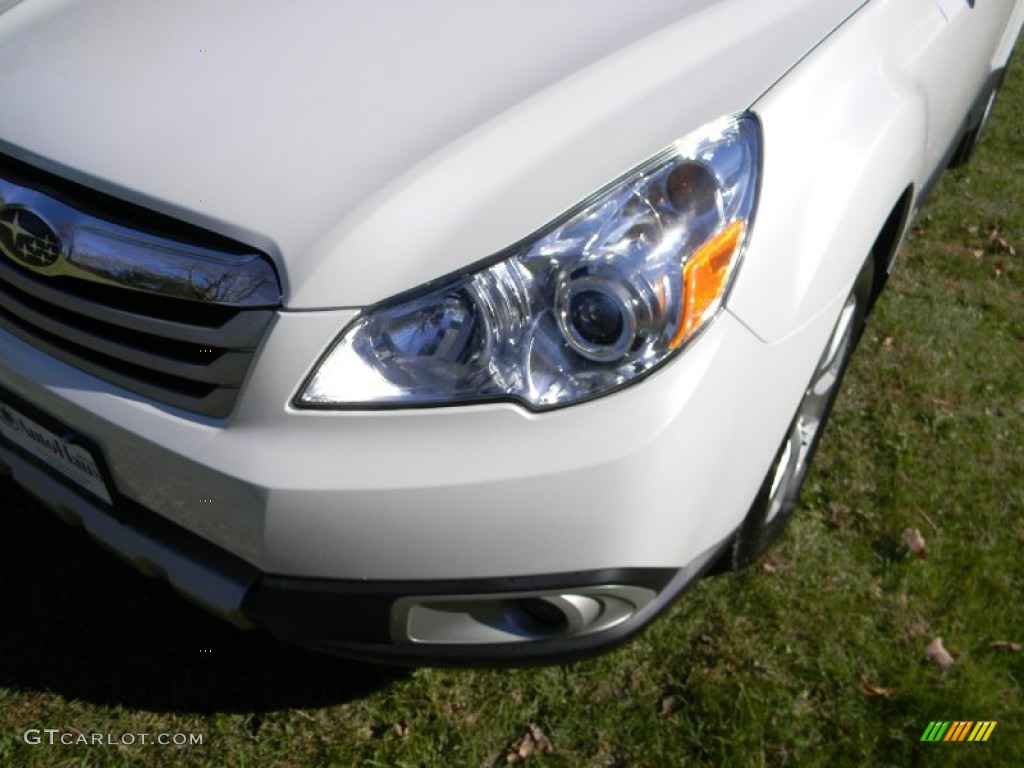 2010 Outback 3.6R Limited Wagon - Satin White Pearl / Warm Ivory photo #44