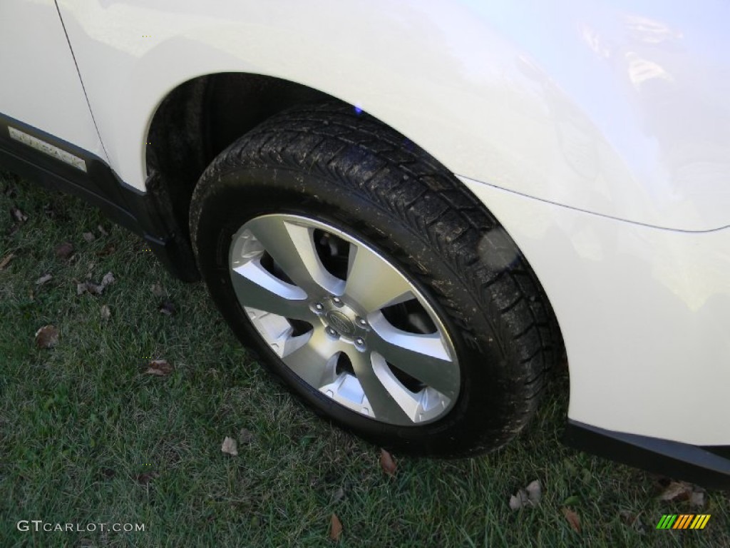 2010 Outback 3.6R Limited Wagon - Satin White Pearl / Warm Ivory photo #52