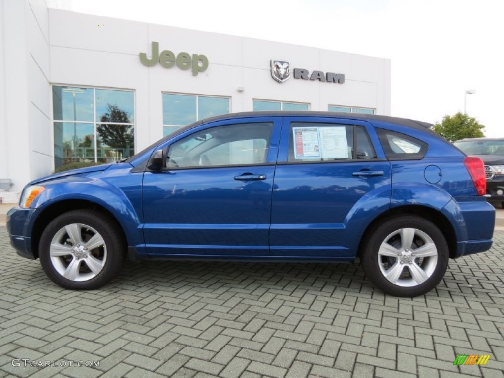 2010 Caliber Mainstreet - Deep Water Blue Pearl / Dark Slate Gray photo #2
