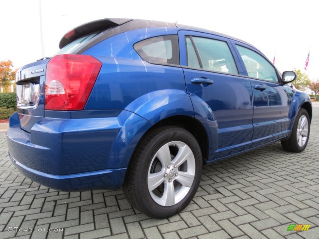 2010 Caliber Mainstreet - Deep Water Blue Pearl / Dark Slate Gray photo #5