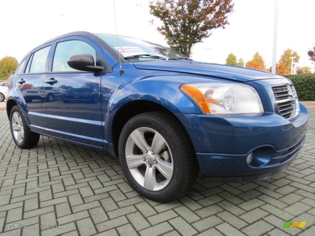 2010 Caliber Mainstreet - Deep Water Blue Pearl / Dark Slate Gray photo #7