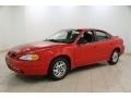 2003 Victory Red Pontiac Grand Am SE Sedan  photo #3