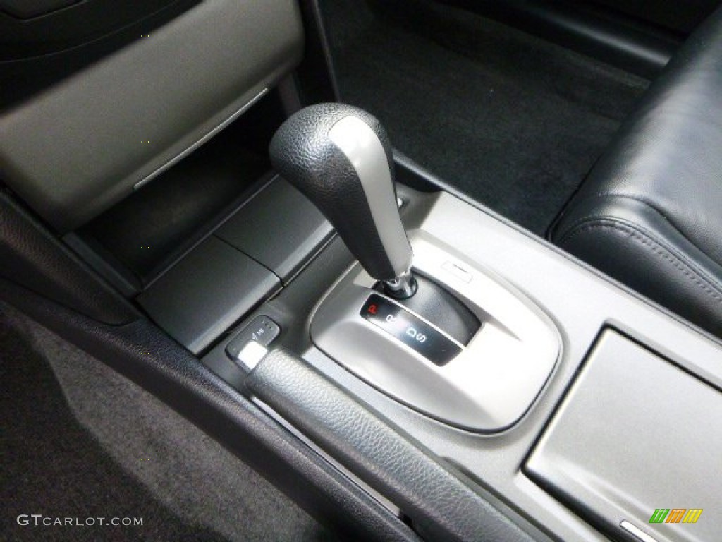2011 Accord EX-L V6 Coupe - Alabaster Silver Metallic / Black photo #20