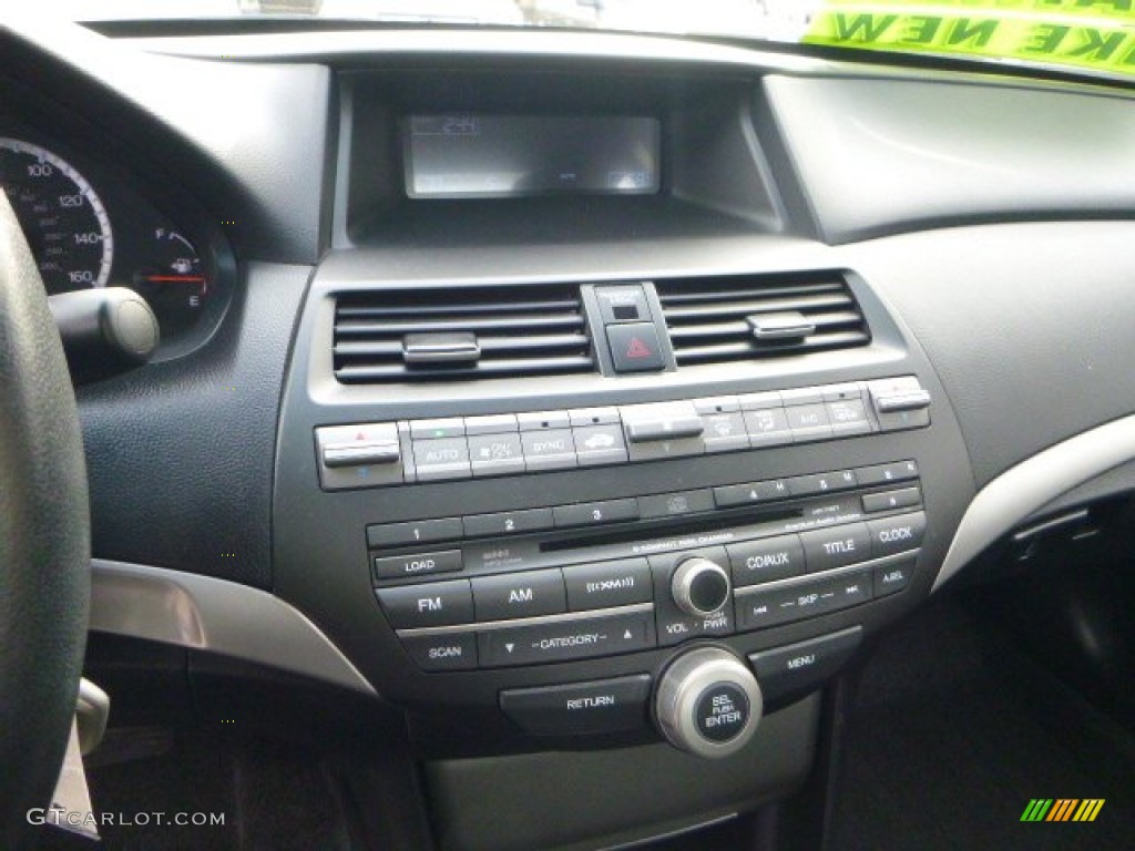 2011 Accord EX-L V6 Coupe - Alabaster Silver Metallic / Black photo #23
