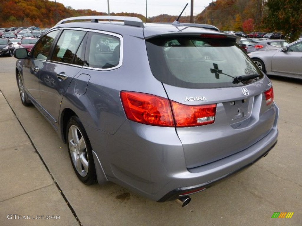 2011 TSX Sport Wagon - Forged Silver Pearl / Ebony photo #4