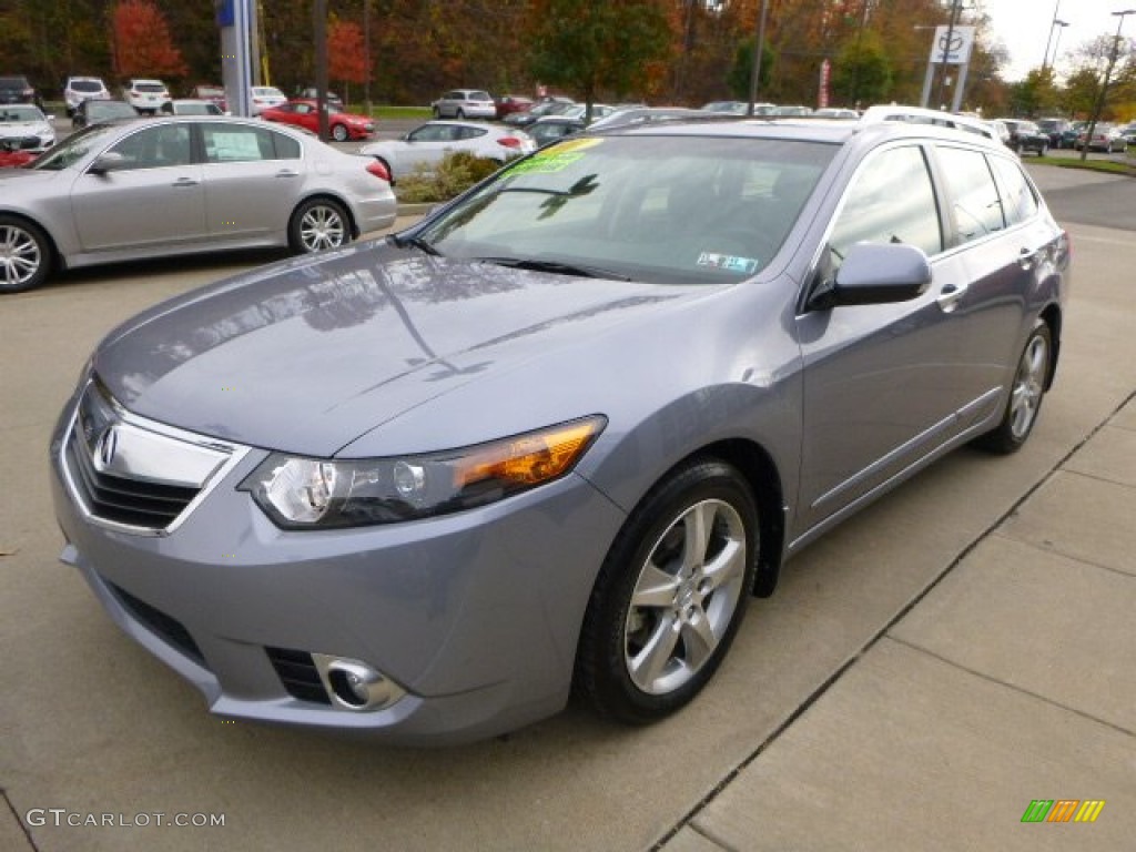 2011 TSX Sport Wagon - Forged Silver Pearl / Ebony photo #6