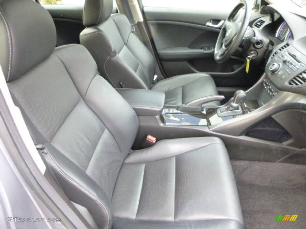 Ebony Interior 2011 Acura TSX Sport Wagon Photo #87542687