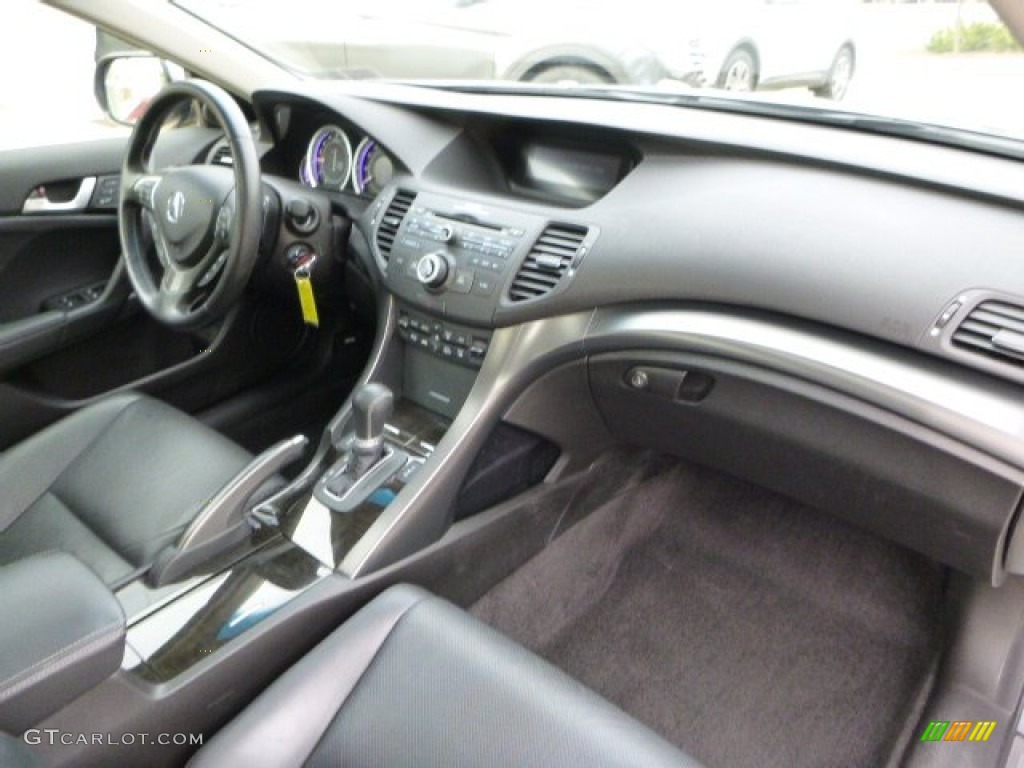 2011 Acura TSX Sport Wagon Ebony Dashboard Photo #87542708