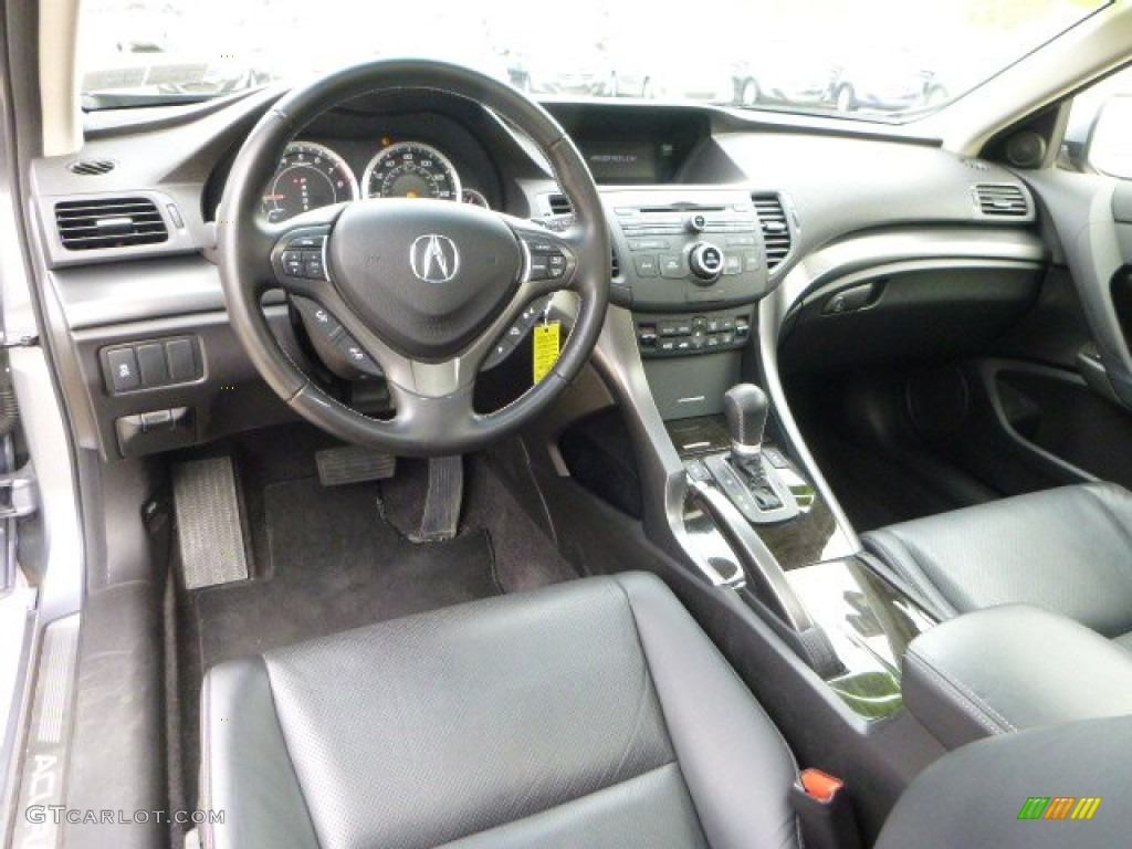 Ebony Interior 2011 Acura TSX Sport Wagon Photo #87542840