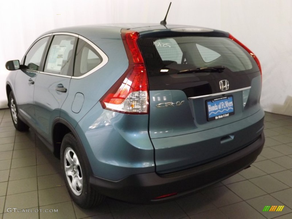 2014 CR-V LX - Mountain Air Metallic / Black photo #6