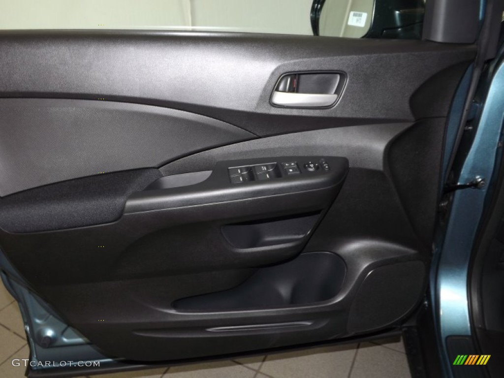 2014 CR-V LX - Mountain Air Metallic / Black photo #9