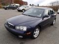 2002 Carbon Blue Hyundai Elantra GT Hatchback  photo #1