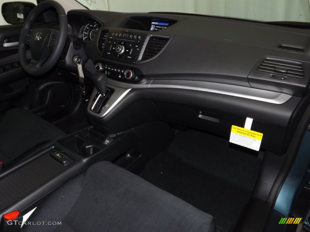 2014 CR-V LX - Mountain Air Metallic / Black photo #27