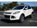 2014 Oxford White Ford Escape SE 1.6L EcoBoost  photo #1