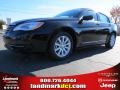 2014 Black Clear Coat Chrysler 200 Touring Sedan  photo #1