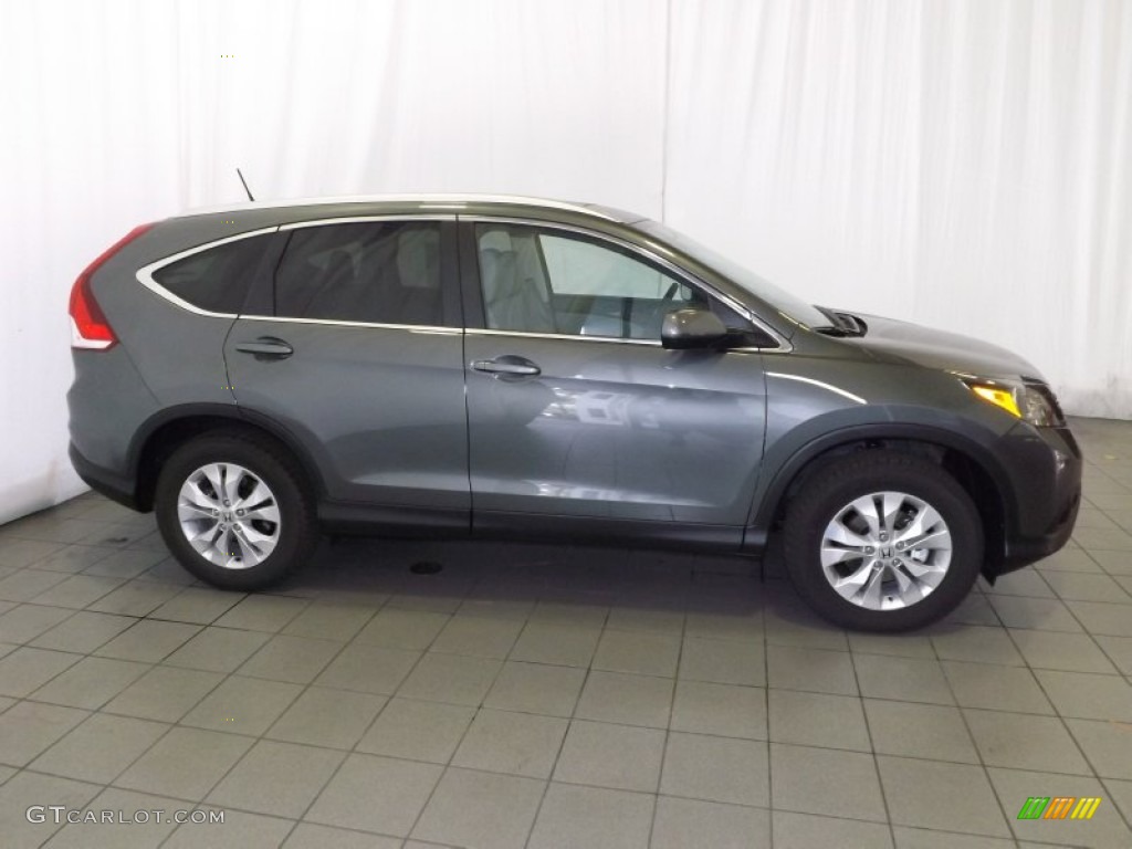 2014 CR-V EX-L - Polished Metal Metallic / Gray photo #5