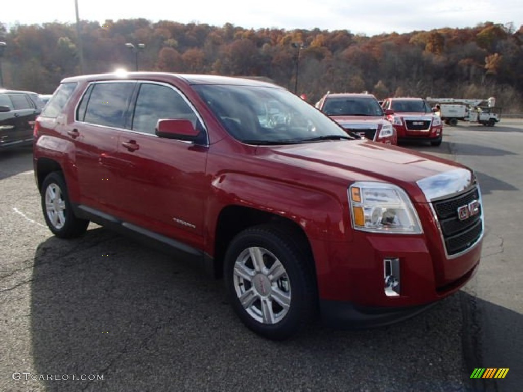 2014 Terrain SLE - Crystal Red Tintcoat / Jet Black photo #3